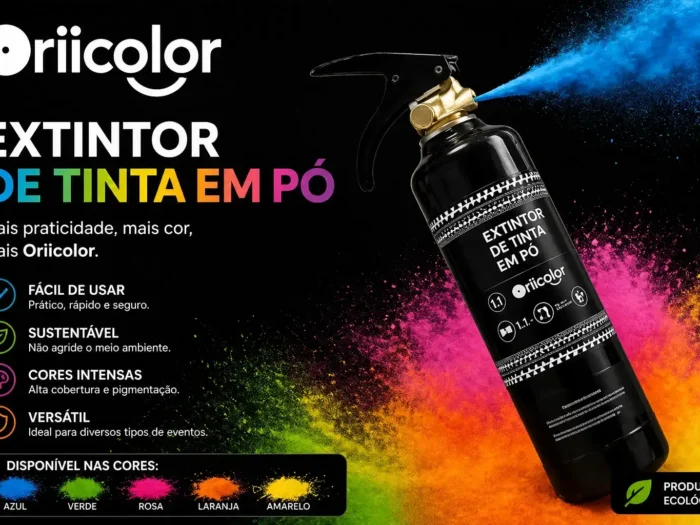 Extintor de Tinta em Pó